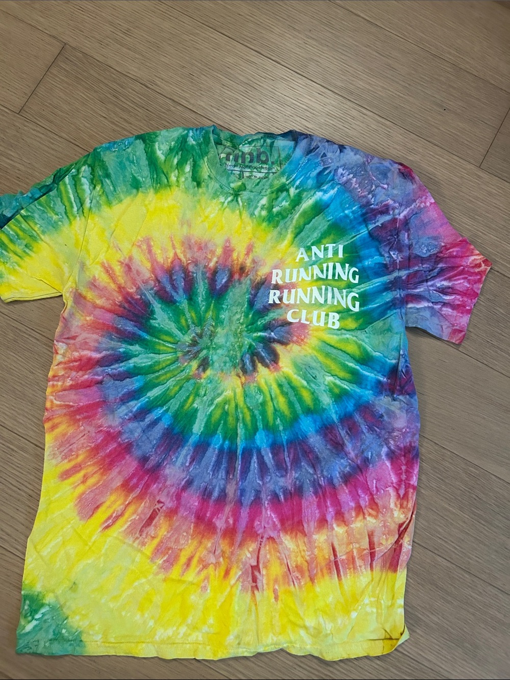 Anti Running Running Club Tie-Dye T-Shirt - Multicolor
